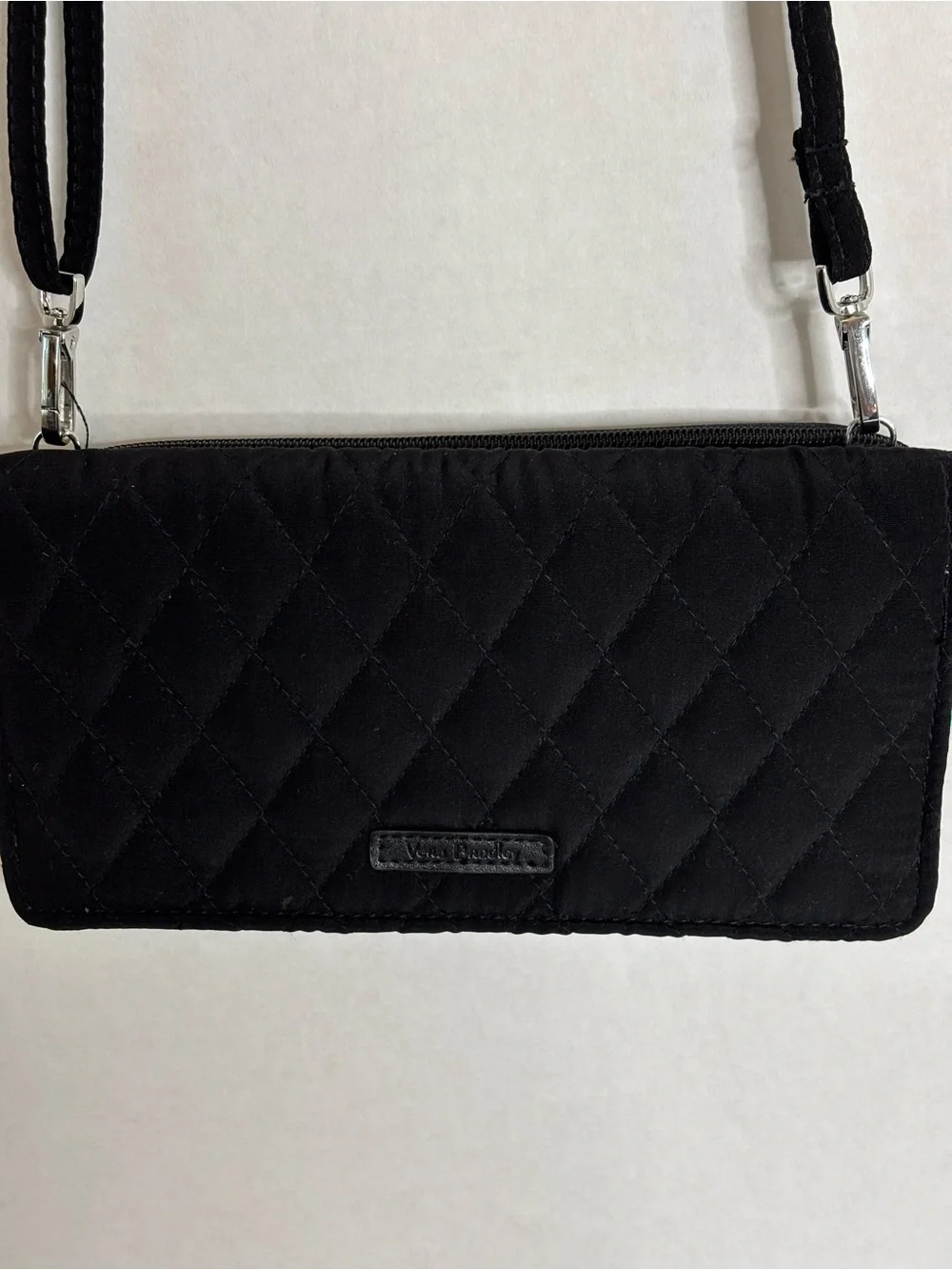 Vera Bradley Black Quilted Crossbody Bag